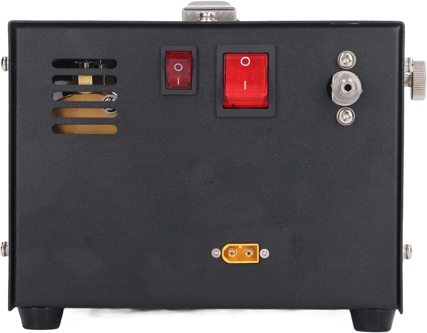 کمپرسور هوای قابل حمل Luqeeg Pcp 4500psi 30MPa فشار قوی روغن و آب برای تفنگ بادی، پینت بال، با برق 110V / 220V AC یا 12V DC