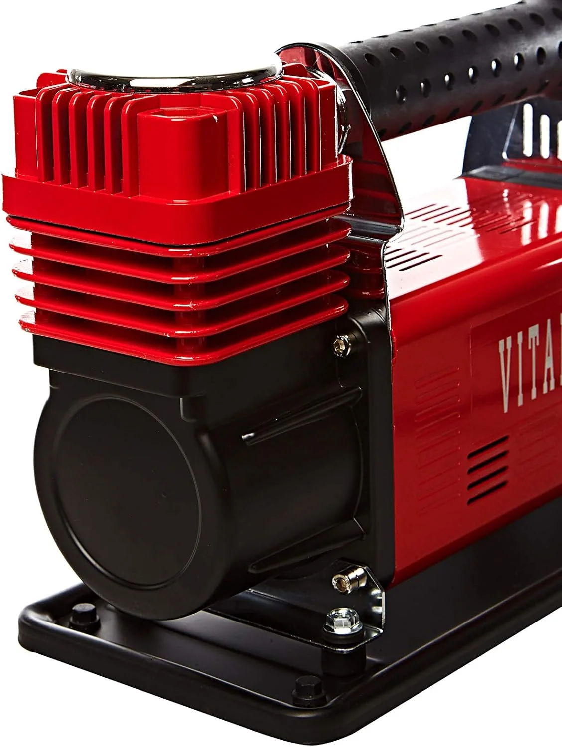 کمپرسور هوای تک سیلندر سنگین ویتالی - قرمز و مشکی