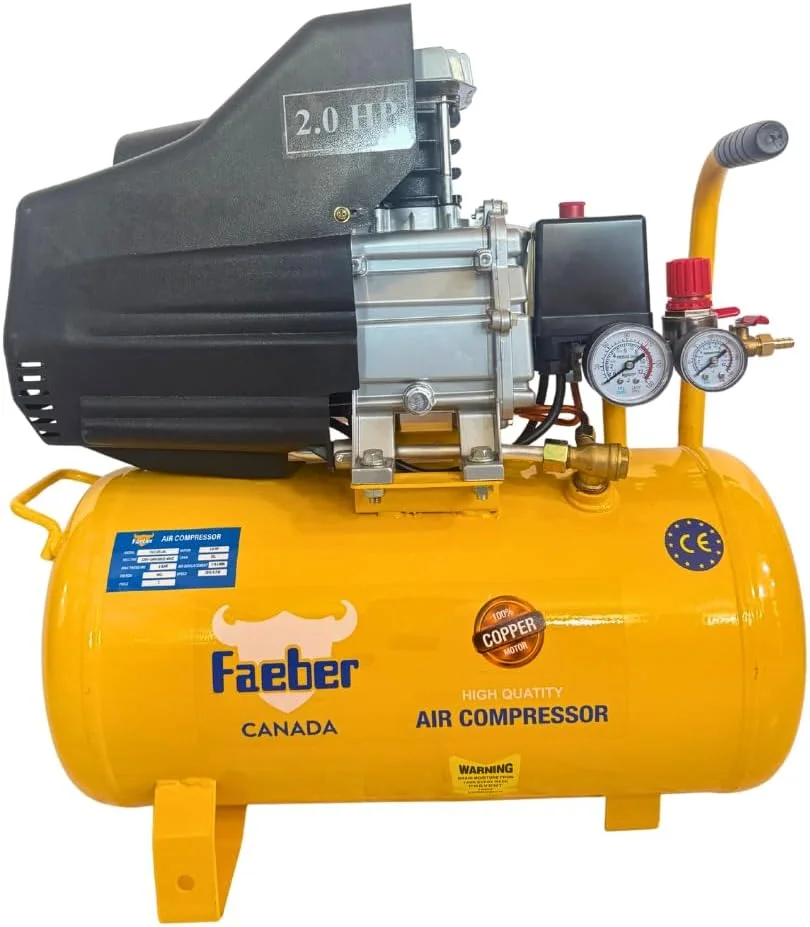 فایبر - کمپرسور هوا برقی سیمی 24 لیتری، 2.0 اسب بخار