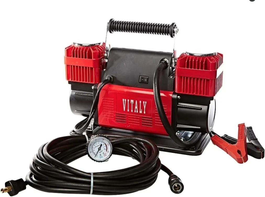 کمپرسور دو پیستونه ویتالی مکس فورس DC، 12 ولت