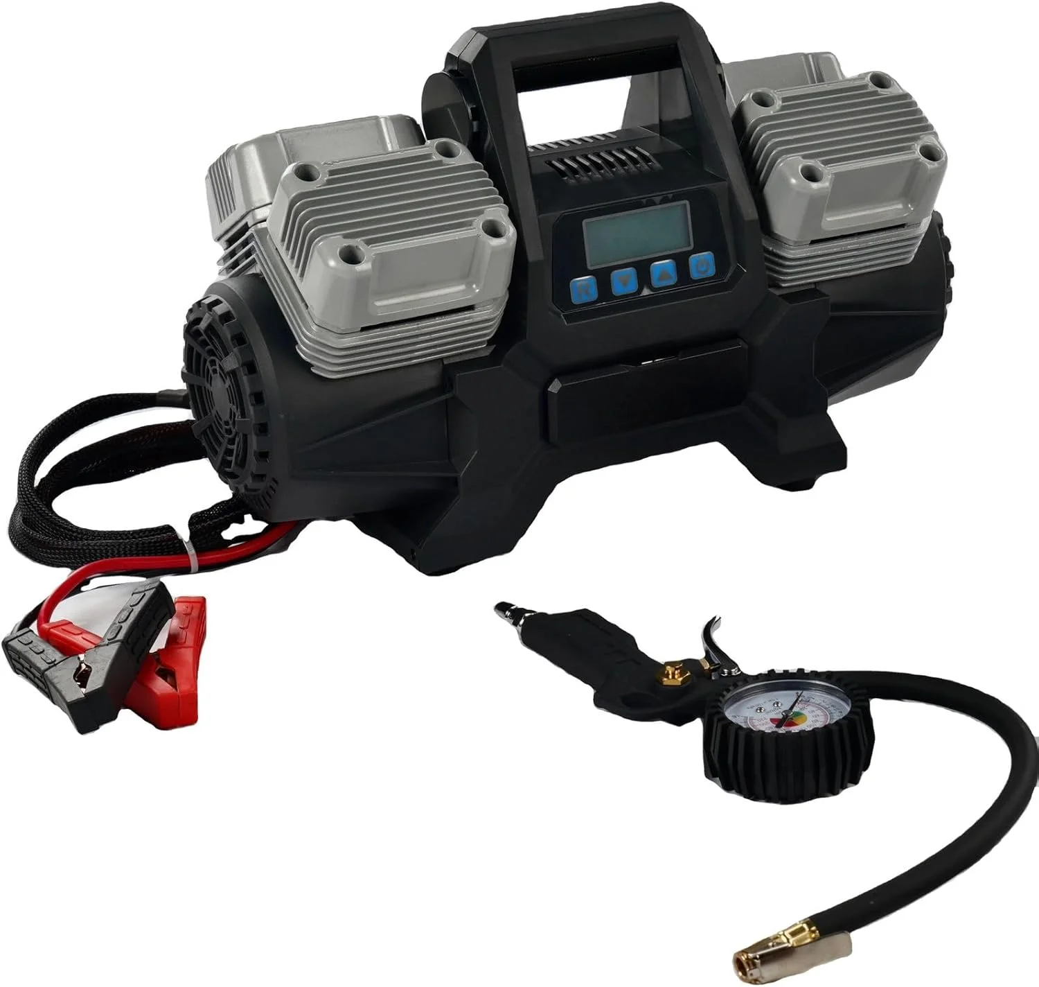 کمپرسور هوای پرقدرت 4 سیلندر برای انواع خودروها و کامیون ها - GOLDEN CAMEL