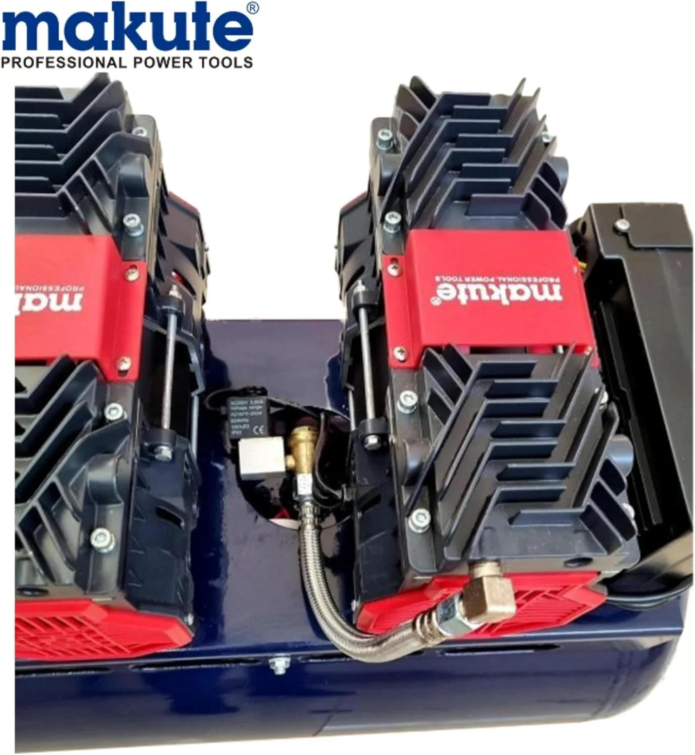 کمپرسور هوای سایلنت بدون روغن 100 لیتری ماکیتا، 4.5 اسب بخار، 8 بار / 115 PSI، 220-240 ولت، 2650 دور در دقیقه - قدرت بالا، صدای کم، MK-328100