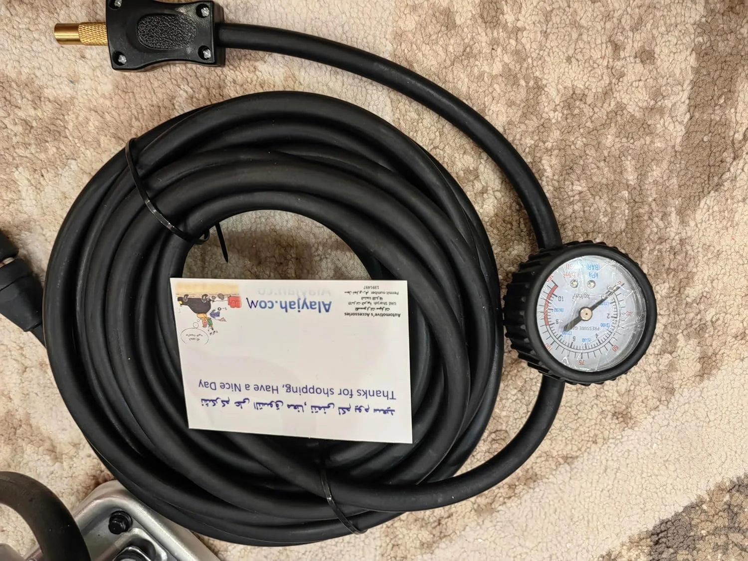 کمپرسور هوای قابل حمل دو سیلندر CAMEL - 150 PSI، 300 لیتر در دقیقه، 1 عدد، سنگین، قدرت تورم با کارایی بالا، کیت لوازم جانبی برای تعمیر تایر، ابزار ساختمانی 11100060