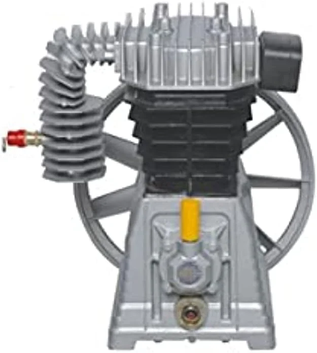 سر کمپرسور هوا AQSON مدل 2065 با توان 2.2 کیلووات و 3 اسب بخار همراه با پولی