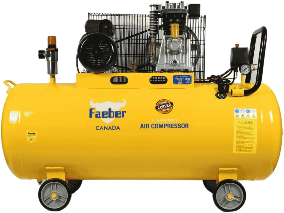 کمپرسور هوای برقی سیم دار فایبر 200 لیتری، 4.0 اسب بخار
