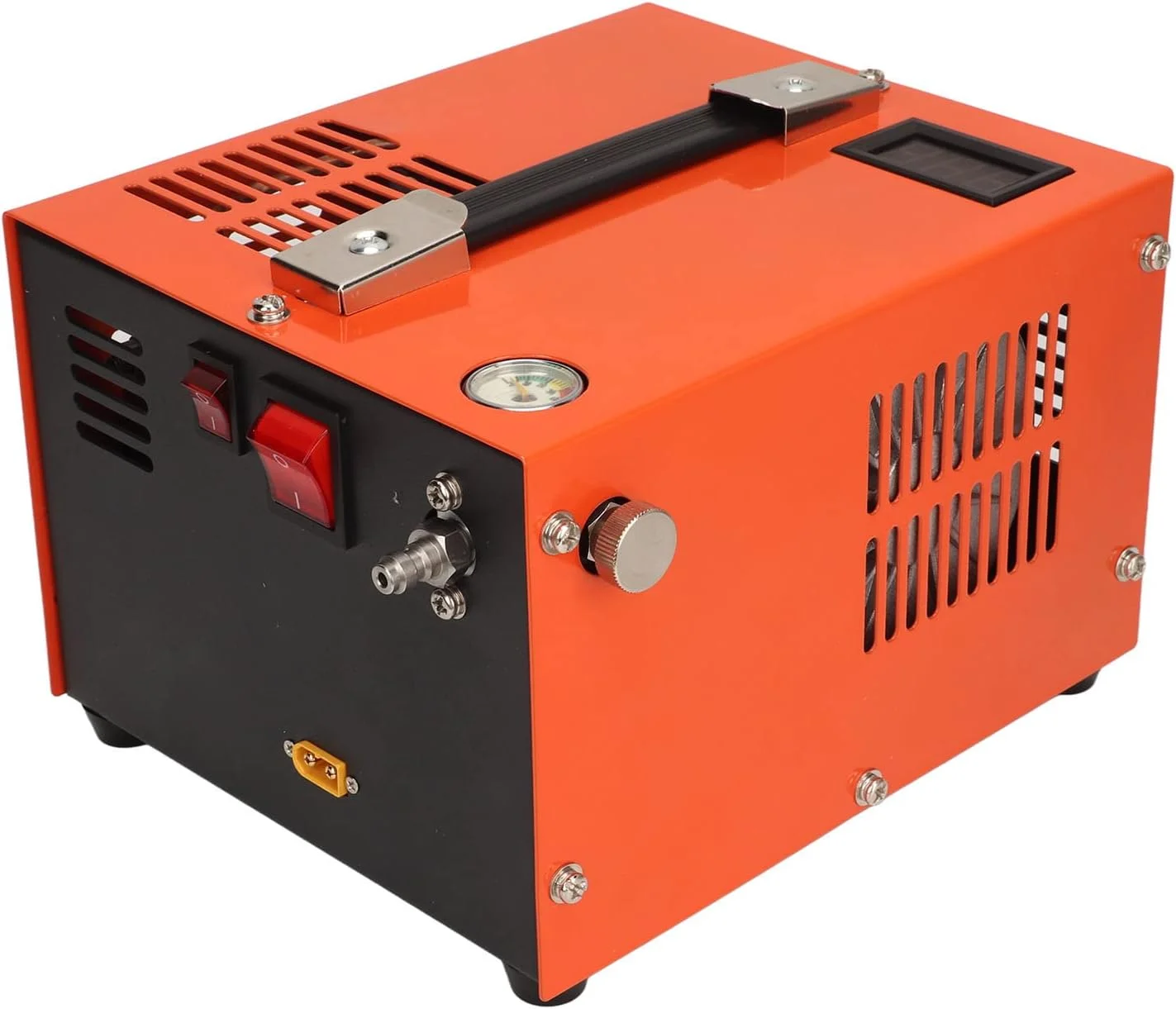 کمپرسور هوای PCP، 4500psi 0.5L پمپ کمپرسور فشار قوی PCP با برق 12 ولت DC قابل حمل برای تفنگ بادی، مخزن غواصی، پینت بال