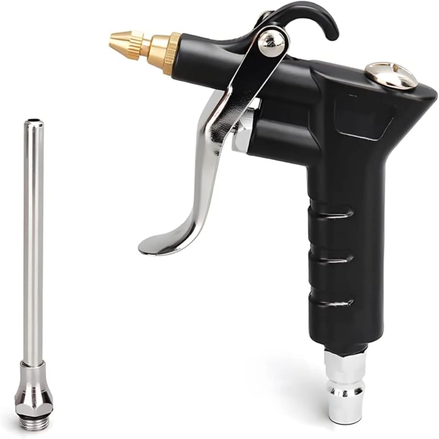 تفنگ بادی HALAMODO - تفنگ کمپرسور هوای صنعتی با 1 نازل دمنده، 1 نازل افزایش جریان هوا