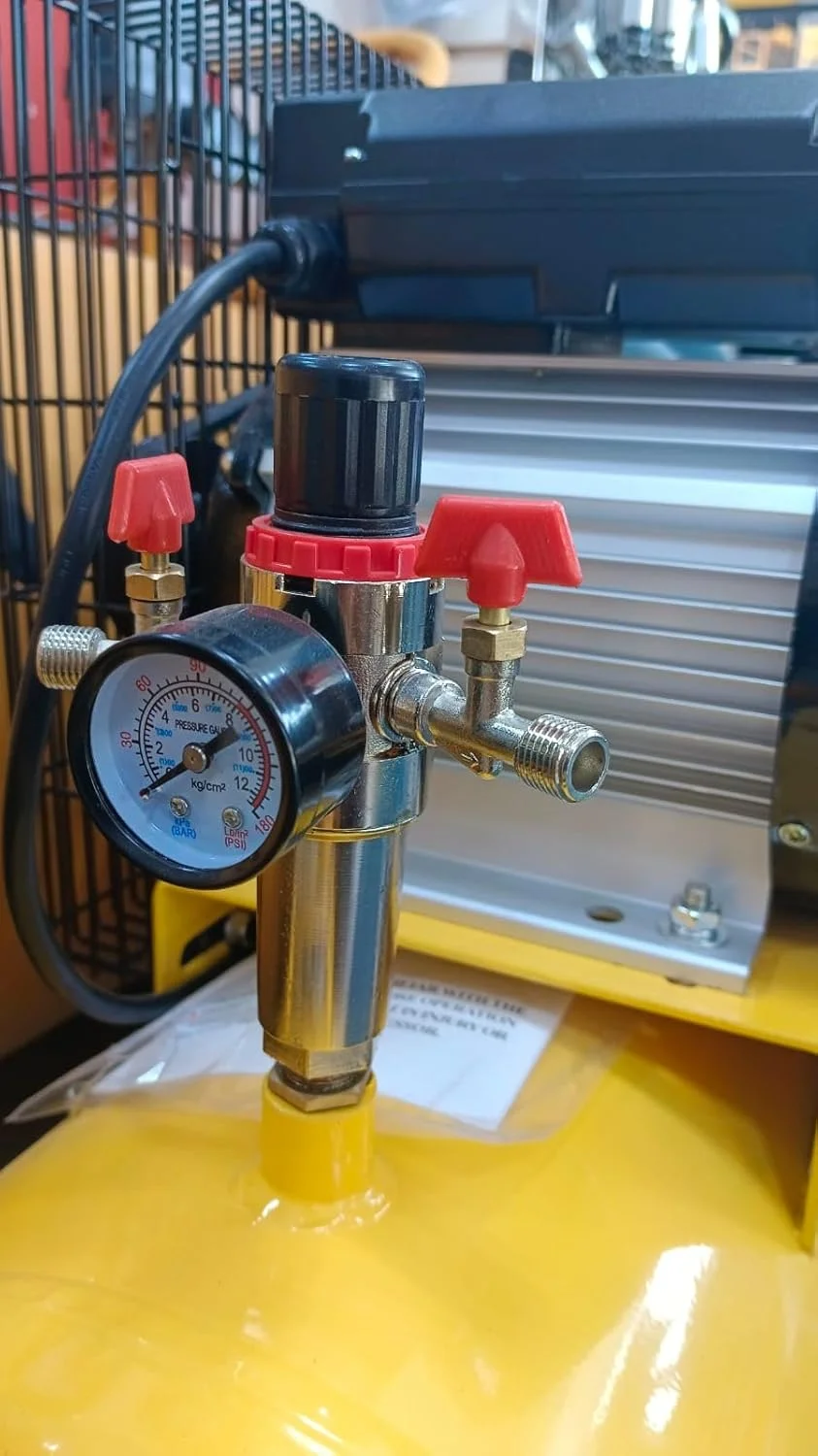 کمپرسور هوای سیم دار فایبر، 100 لیتری، 2.0 اسب بخار