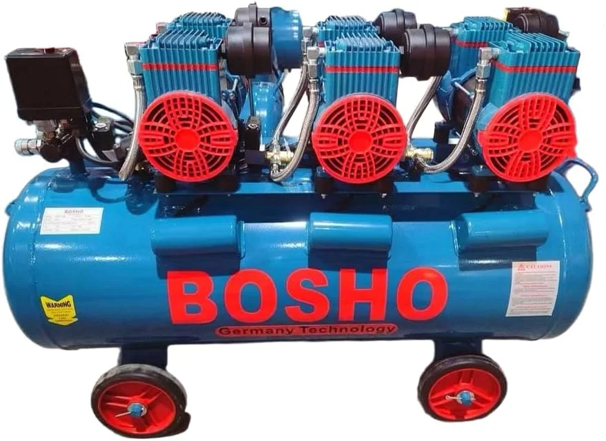 کمپرسور هوا، طراحی سه موتوره، واحد متحرک سنگین با چرخ، تکنولوژی آلمان