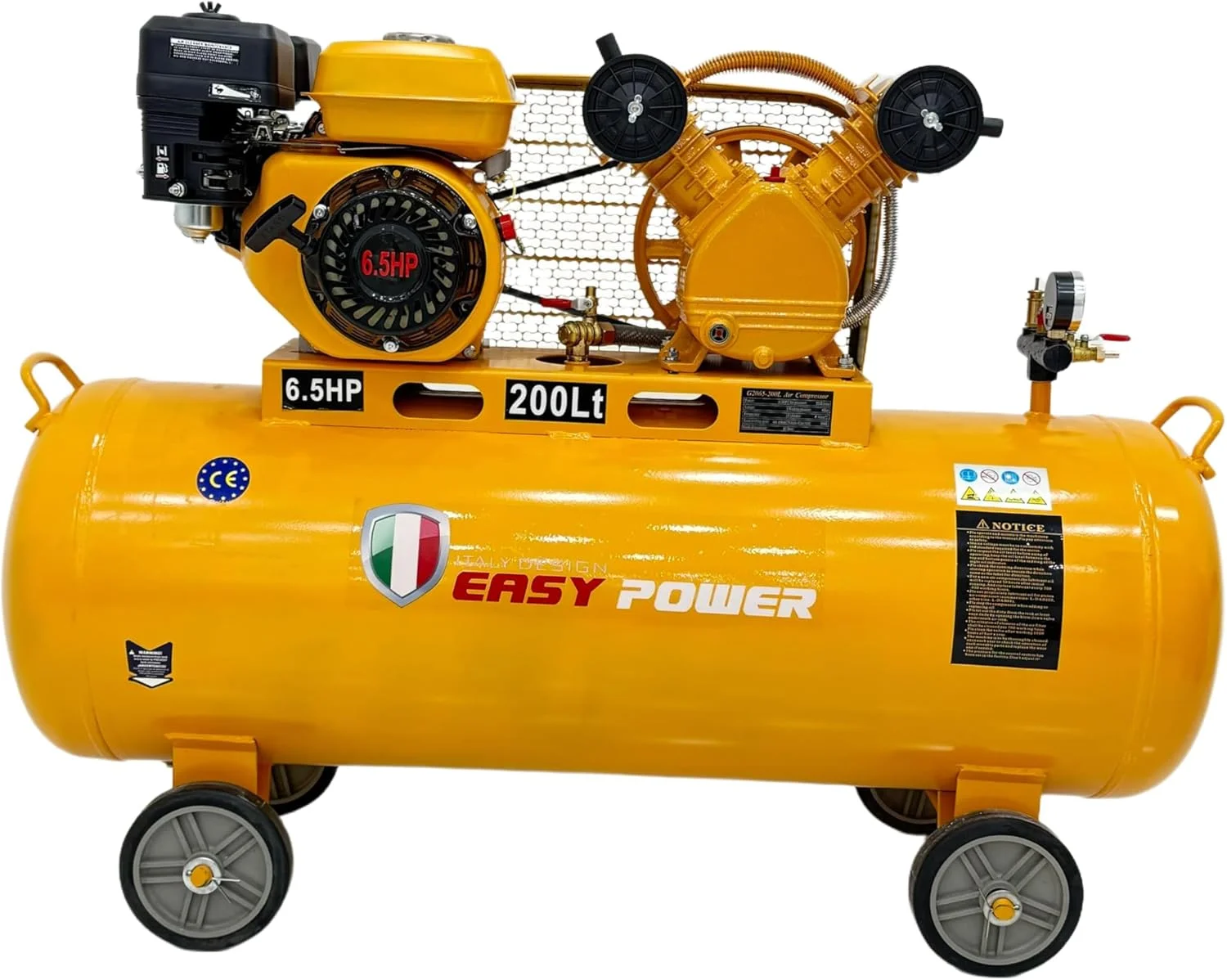 کمپرسور هوا، موتور 6.5 اسب بخار، 200 لیتر