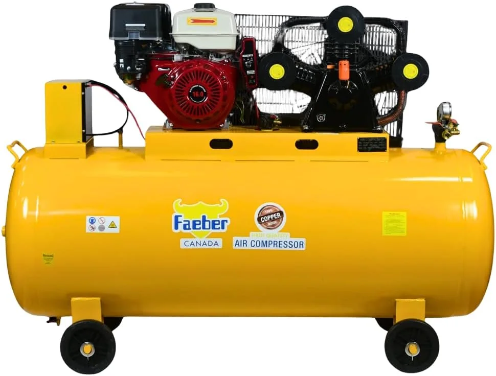 کمپرسور هوا بنزینی، استارت الکتریکی، 500 لیتری، 15 اسب بخار