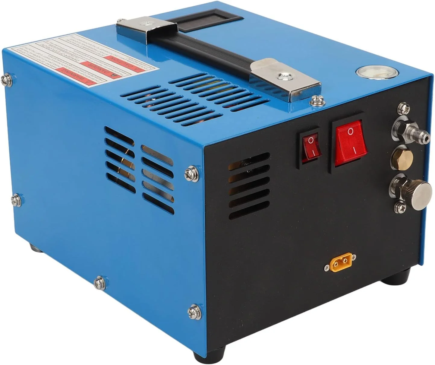 کمپرسور هوای PCP چند منظوره با فشار بالا 30 مگاپاسکال با نمایشگر LED و 5 ست فیلتر پنبه ای DC12V برای تفنگ های پینت بال هوای PCP