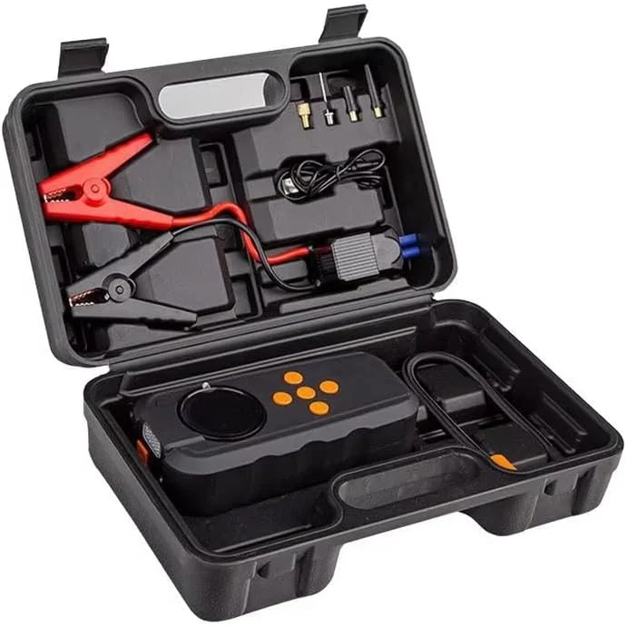 کمپرسور هوای قابل حمل خودرو، 12 ولت، 150PSI، بی سیم با نمایشگر LED