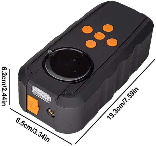 کمپرسور هوای قابل حمل خودرو، 12 ولت، 150PSI، بی سیم با نمایشگر LED