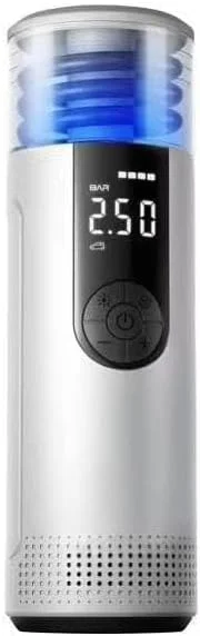 کمپرسور هوای دیجیتال قابل حمل با نمایشگر LED، پمپ باد لاستیک شارژی