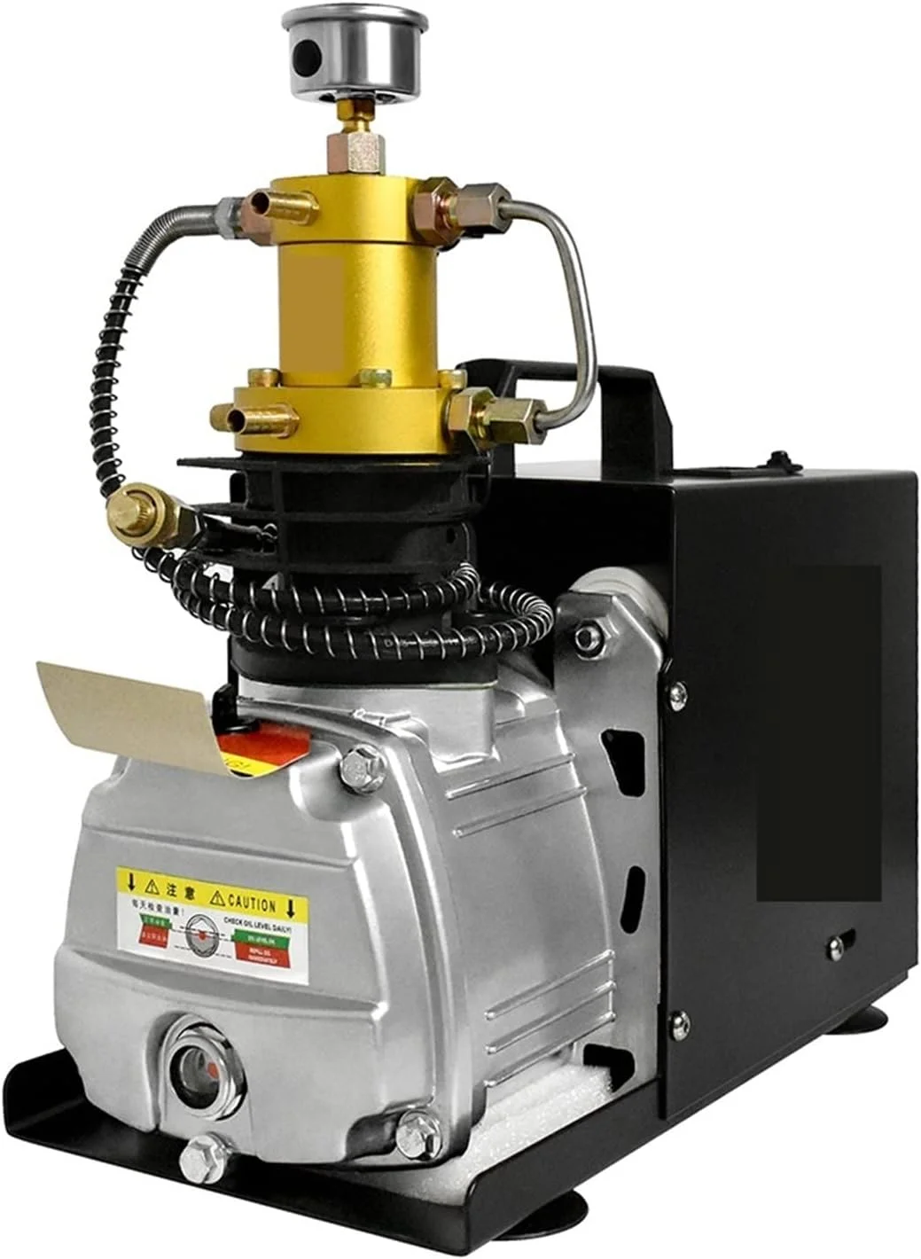 پمپ دیافراگمی GZDodek مدل TXES031 فشار 4500Psi 300Bar 30MPpa کمپرسور هوای الکتریکی PCP پمپ فشار قوی پرکننده مخزن بطری غواصی