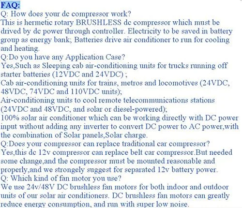 کمپرسور برقی DC تهویه مطبوع کابین نصب شده بر روی تریلر برای تجهیزات ارتباطی و خودروهای چرخ دار نظامی