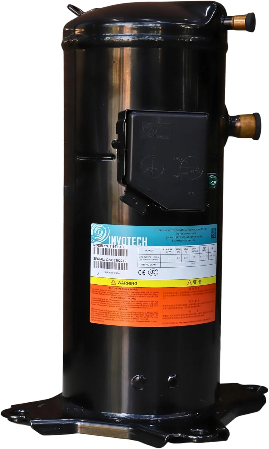 کمپرسور اسکرال YH119T1-100، 4 اسب بخار