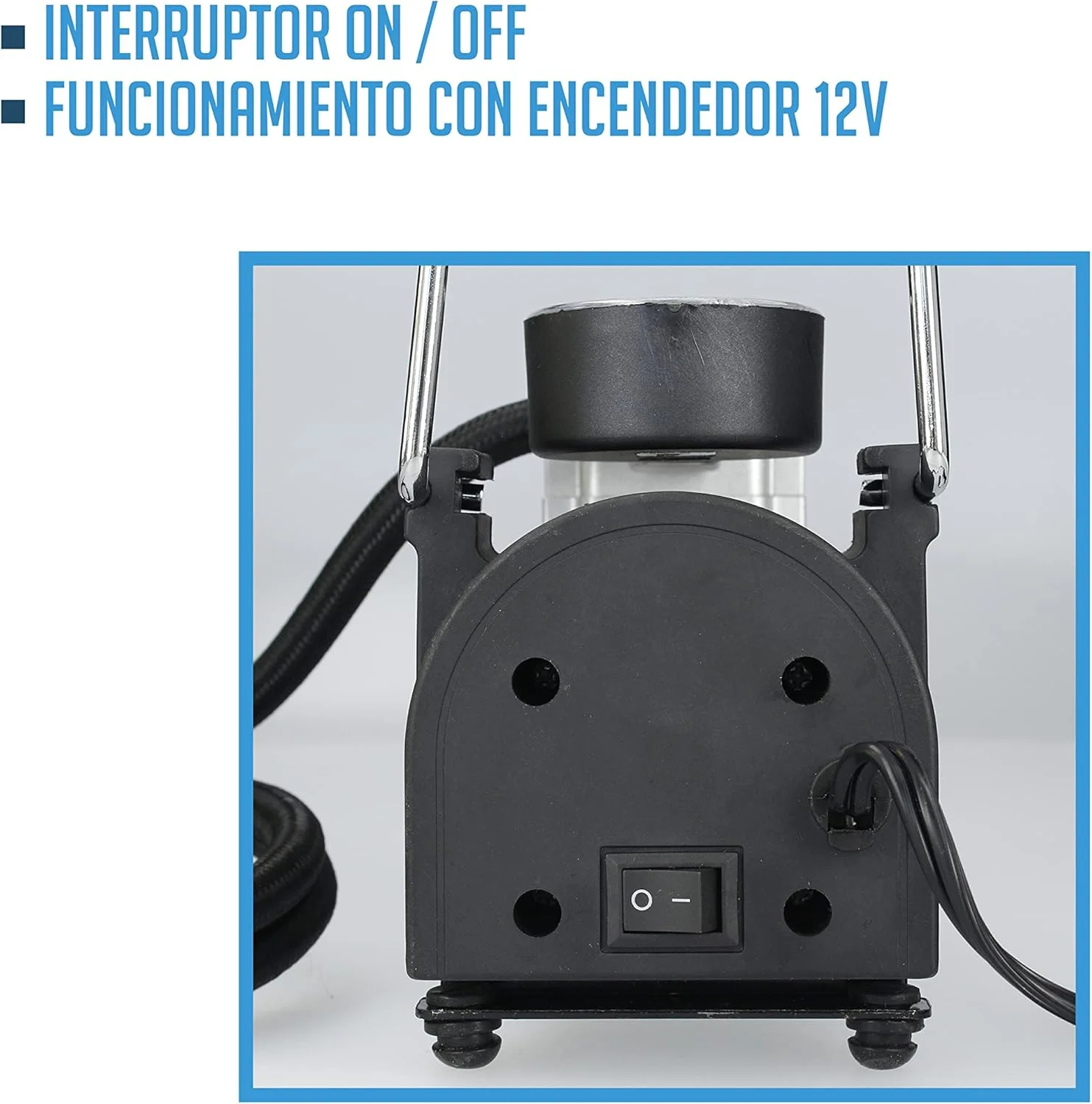 مینی کمپرسور هوا فرستوک FSKCOM002، ۱۲ ولت، تقویت شده