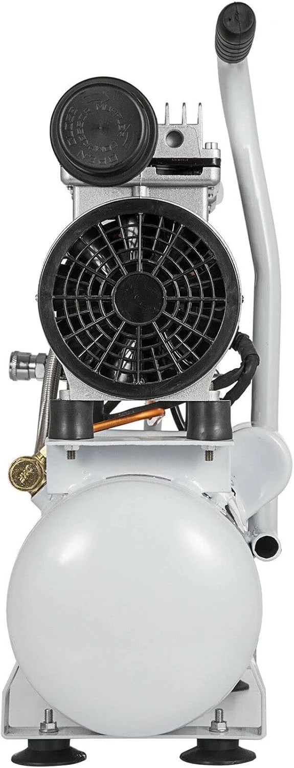 کمپرسور هوای سایلنت 9 لیتری REHOOF با موتور مسی خالص 550 وات، پمپ هوا بدون روغن برای تعمیرات خانگی و باد کردن تایر کمپرسور هوای سایلنت 9 لیتری REHOOF با موتور مسی خالص 550 وات، پمپ هوا بدون روغن برای تعمیرات خانگی و باد کردن تایر