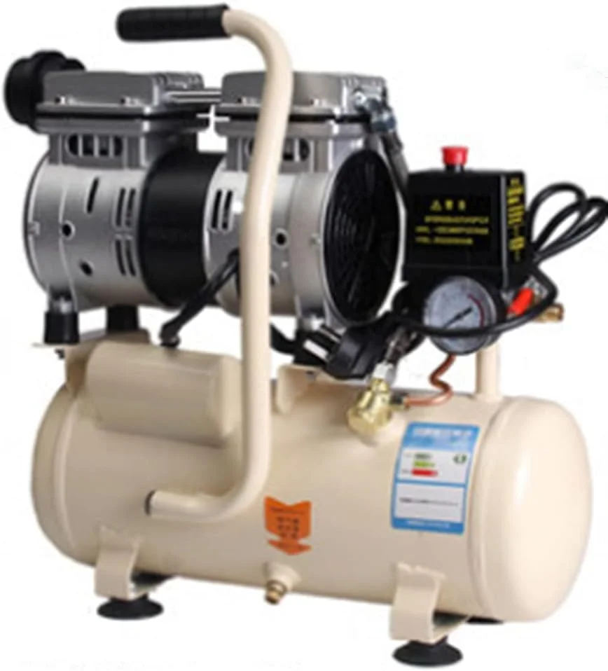 کمپرسور هوا بی صدا WWART، پمپ هوا کوچک 220 ولت، پمپ هوای فشار قوی برای نقاشی، دندانپزشکی، شستشوی خودرو