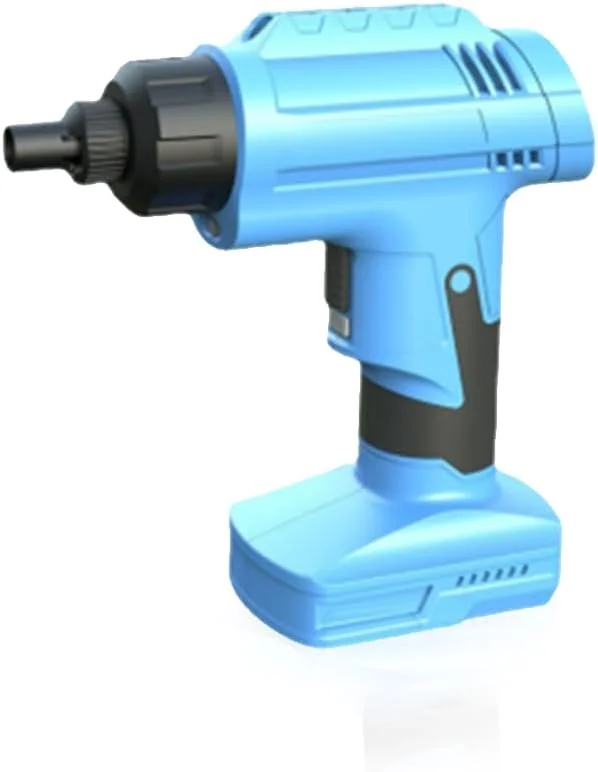 کمپرسور باد تایر برقی بی سیم توبی با توان 120 وات و جریان فشار 25 لیتر در دقیقه