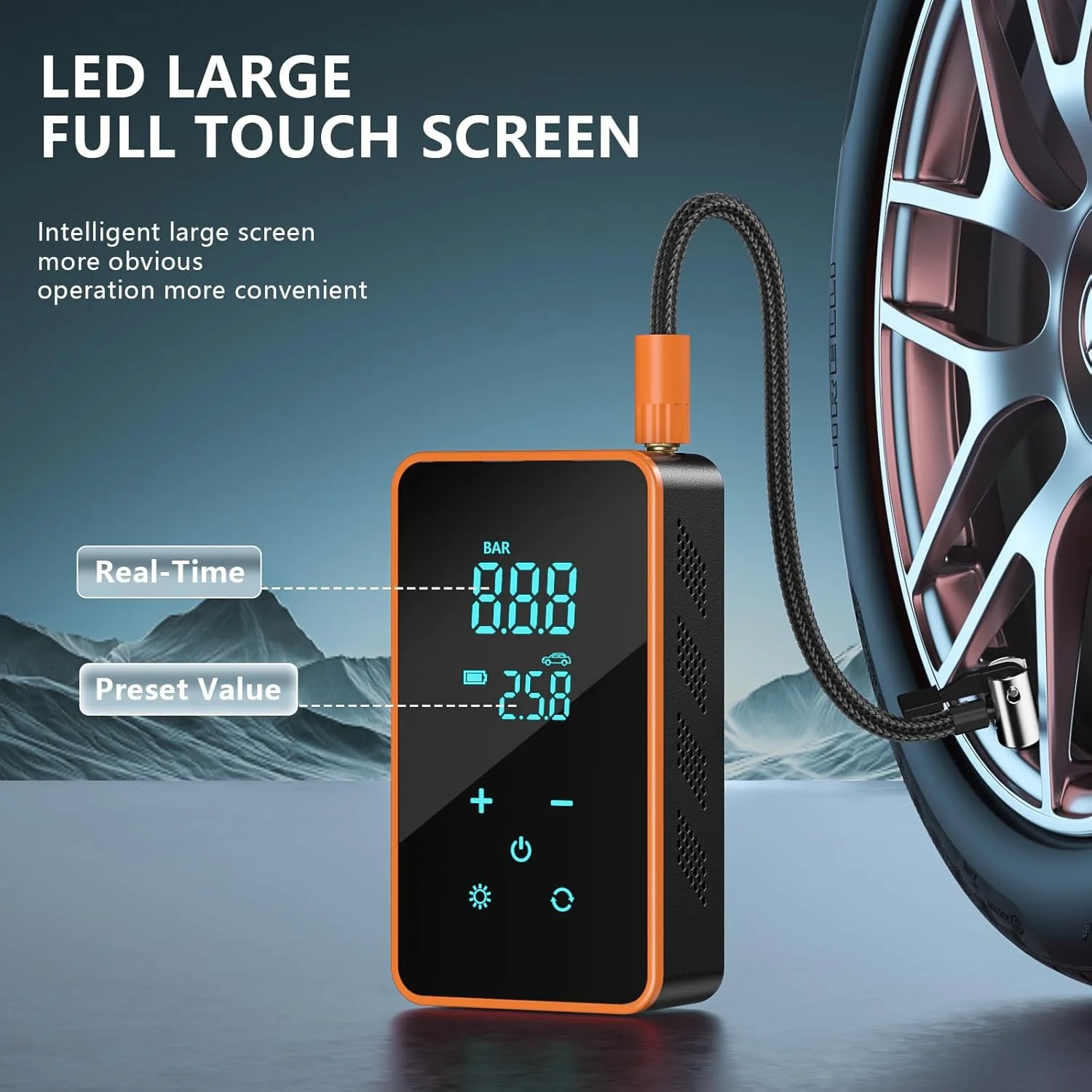 پمپ باد قابل حمل HOMREALM