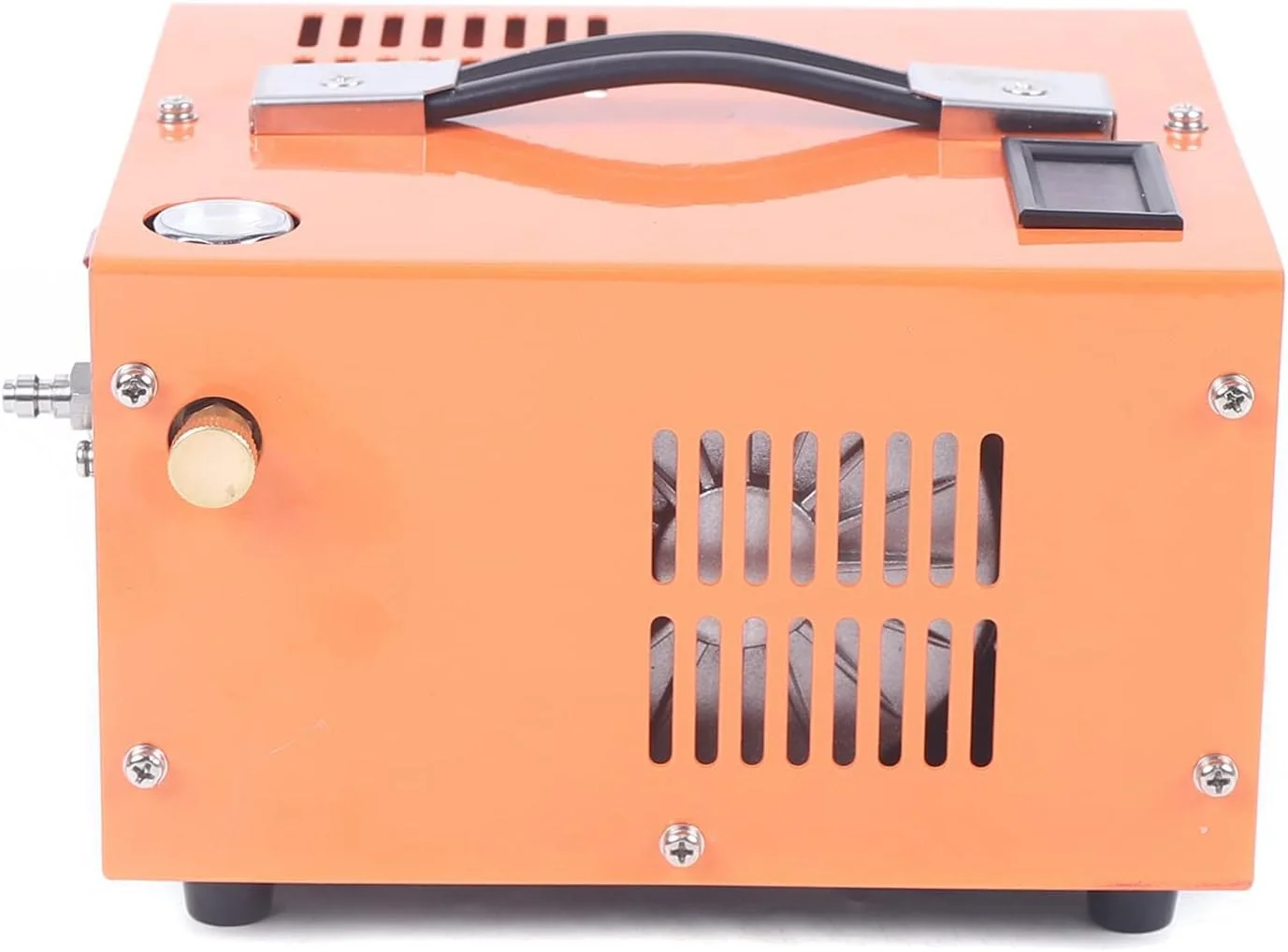 پمپ فشار قوی تفنگ بادی ترانسفورماتور 4500psi 12V کمپرسور هوای فشار قوی داخلی ترانسفورماتور قابل حمل خنک کننده فن پمپ فشار قوی