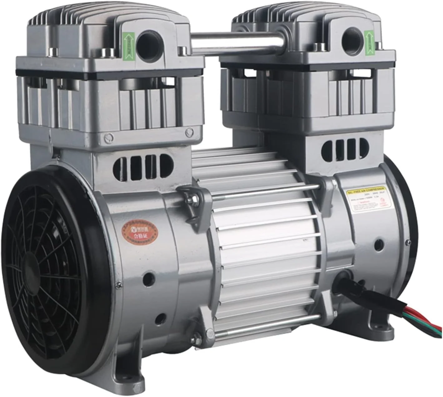 کمپرسور هوای قابل حمل Suuim با توان 1200W/1500W برای دندانپزشکی، نجاری، تعمیرات خانگی، کم صدا، بدون روغن، موتور مسی قدرتمند (رنگ: 1)