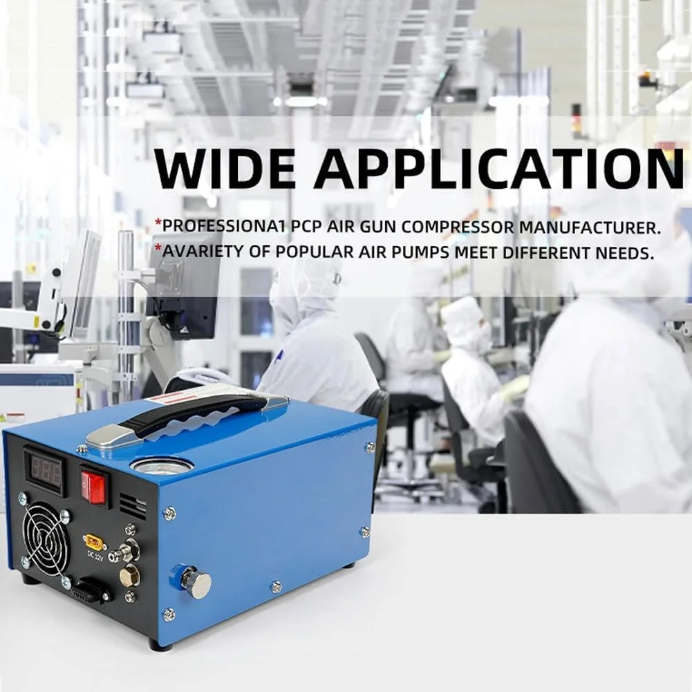 کمپرسور هوا PCP، پمپ کمپرسور مخزن غواصی 300 بار، پمپ قابل حمل 4500psi با برق 12 ولت خودرو یا 220 ولت AC خانگی، سازگار با اتصال سریع 8 میلی متری برای تفنگ هوای PCP با جداکننده آب/روغن