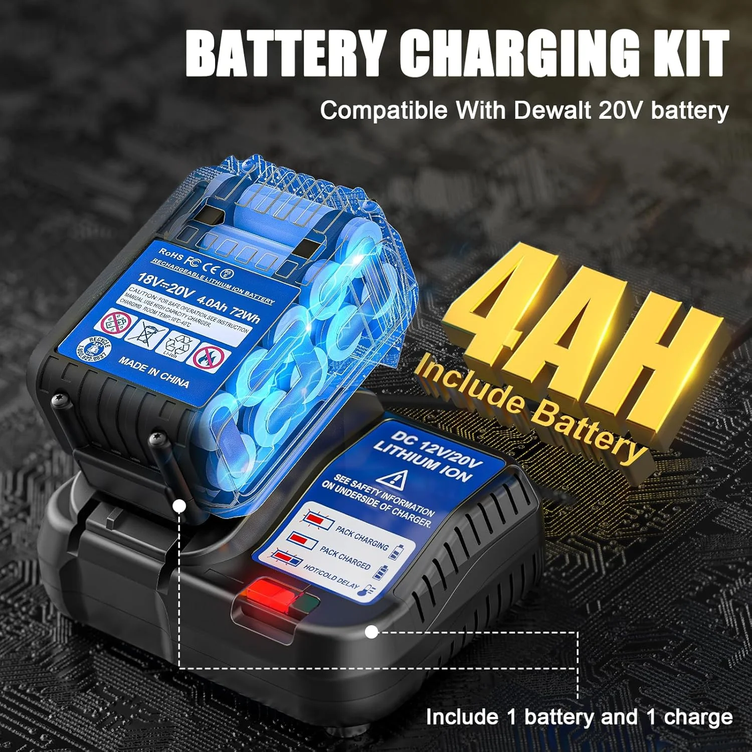 پمپ باد لاستیک شارژی DIYtoolifz