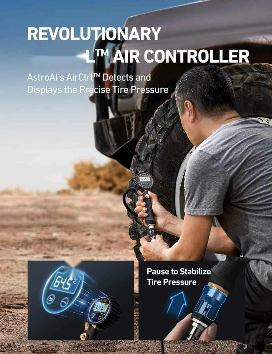 کمپرسور چند منظوره قدرتمند با قابلیت باد کردن اتوماتیک و پایش فشار، کمپرسور هوای قابل حمل، 160 لیتر در دقیقه، 150 PSI، دارای گیج فشار، شلنگ 3 متری، 1.5 اسب بخار کمپرسور چند منظوره قدرتمند با قابلیت باد کردن اتوماتیک و پایش فشار، کمپرسور هوای قابل حمل، 160 لیتر در دقیقه، 150 PSI، دارای گیج فشار، شلنگ 3 متری، 1.5 اسب بخار