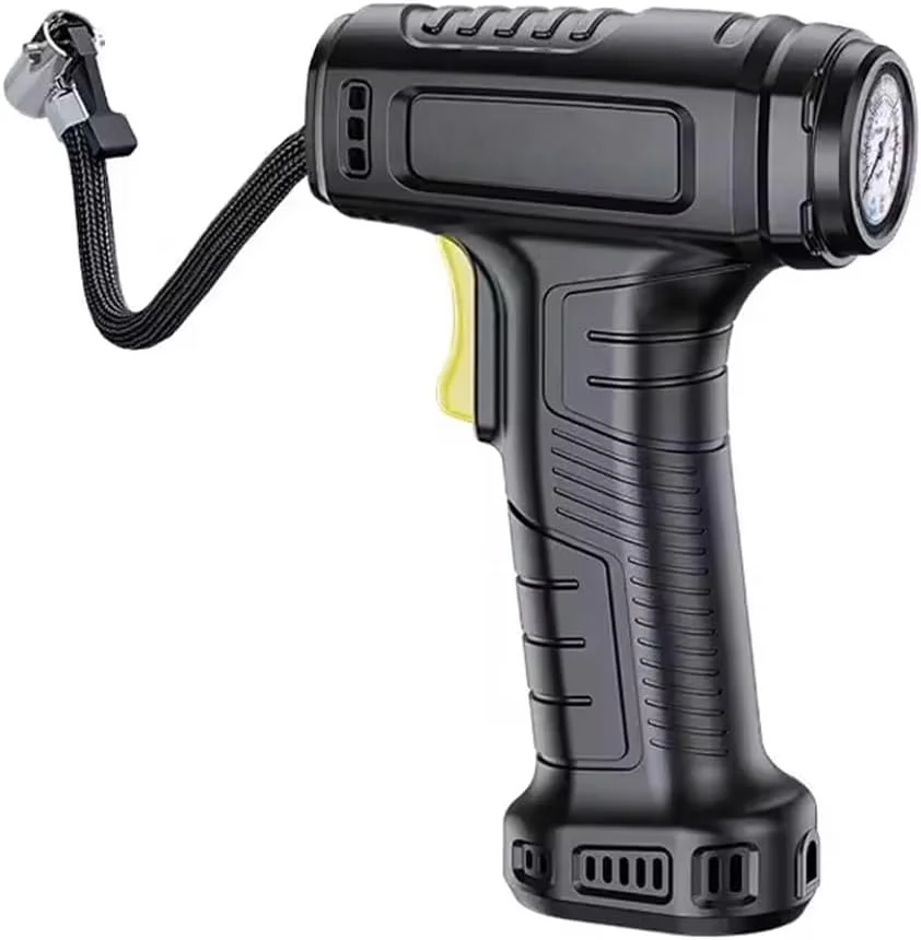 کمپرسور باد قابل حمل 20 ولت - خاموش شدن خودکار، دو منبع تغذیه، چند منظوره