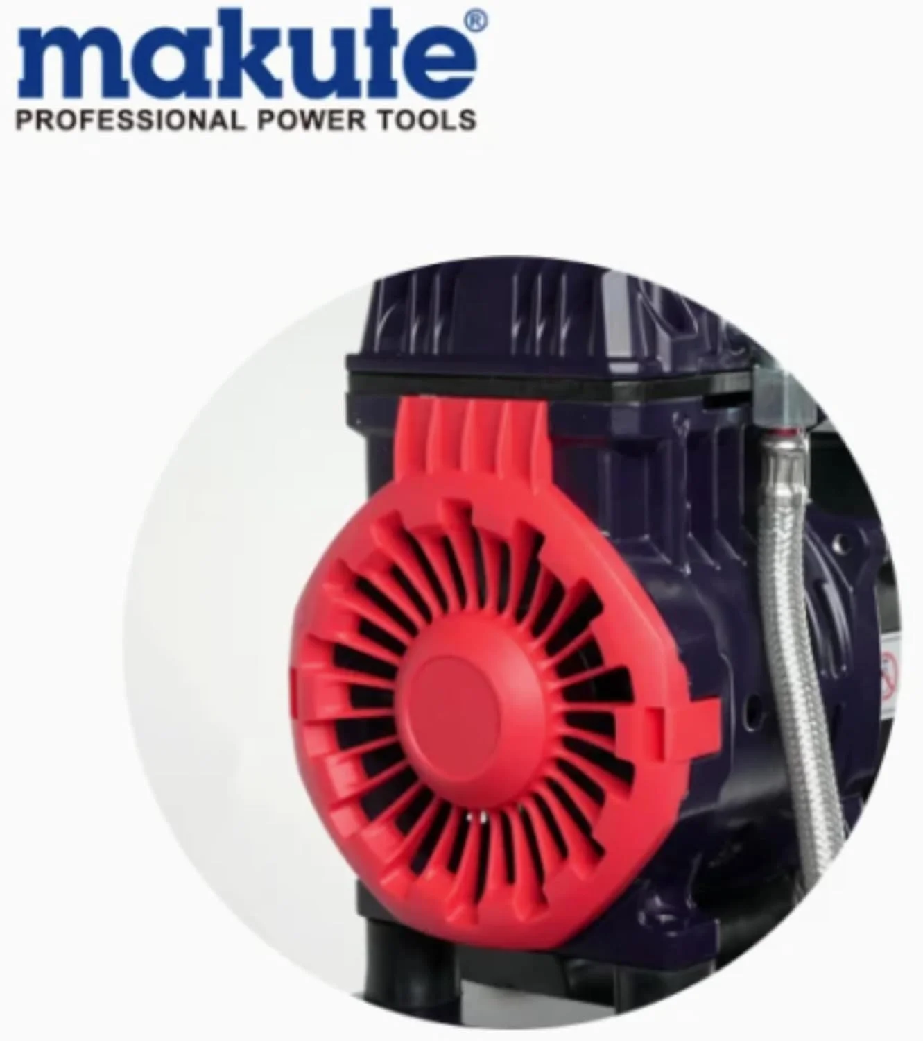 کمپرسور هوای قابل حمل 50 لیتری (AC121-50W) – 1390 وات، 2850 دور در دقیقه، فشار 8 بار، موتور بدون روغن، قابل حمل برای تمام کارهای بادی شما