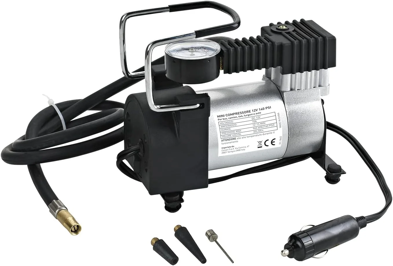 کمپرسور هوای کوچک استارت 12 ولت 150 PSI مناسب نگهداری و مواقع اضطراری خودرو