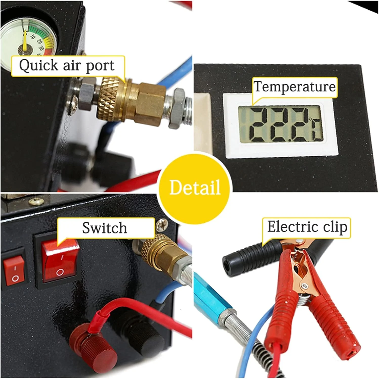 کمپرسور PCP مدل CENAP 4500Psi/300Bar/30Mpa، کمپرسور هوای مینیاتوری فشار قوی برای وسایل بادی و زیردریایی