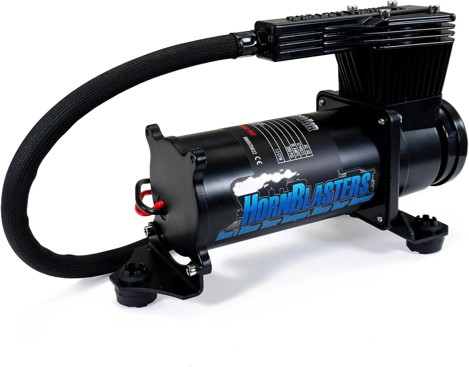 کمپرسور هوای بی صدا مشکی HornBlasters 3Q Stealth کمپرسور هوای بی صدا مشکی HornBlasters 3Q Stealth