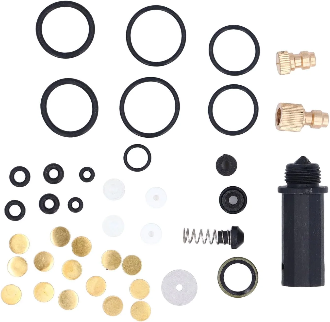 کیت قطعات کمپرسور هوای PCP، مجموعه لوازم جانبی جایگزین کمپرسور هوای پیستونی با نصب آسان، سازگاری گسترده، جنس مرغوب برای