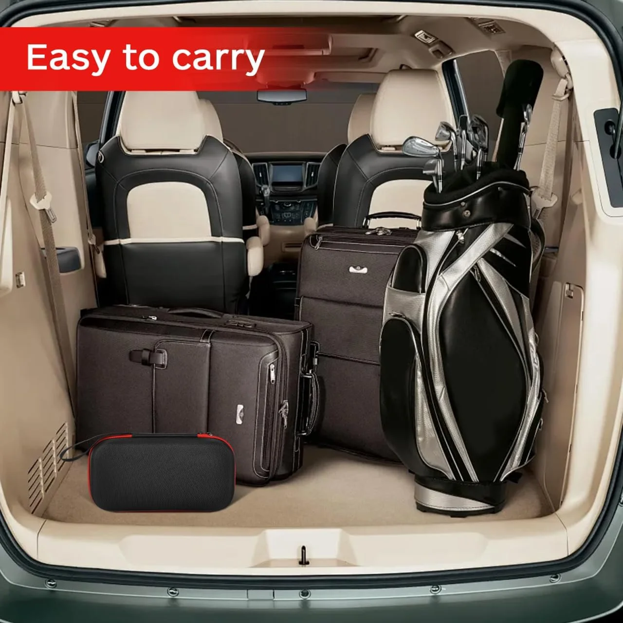 کیف کمپرسور خودرو آی پلاس مایل، پارچه آکسفورد، سازمان دهنده چند منظوره پمپ باد تایر، محکم