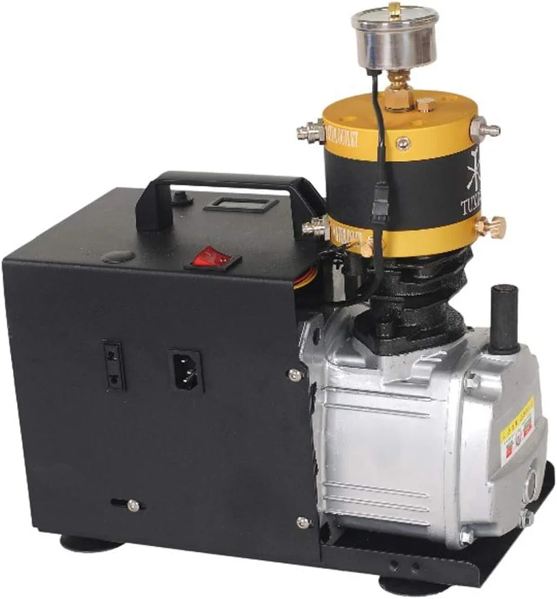 کمپرسور هوای قابل حمل کنونو 300 بار 4500 PSI با فشار قابل تنظیم برای تفنگ بادی، غواصی و تفنگ PCP