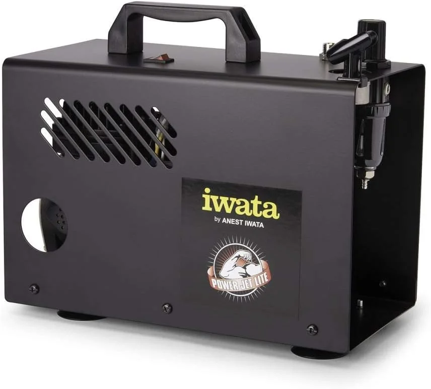 کمپرسور هوا دو پیستونه Iwata-Medea Studio Series Power Jet Lite