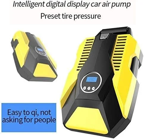 پمپ باد فندکی خودرو، پمپ بادی قابل حمل برای لاستیک خودرو 12 ولت با گیج فشار دیجیتال، 35PSI برای خودرو، دوچرخه، بادکنک و سایر وسایل بادی (سایز: A) (A) پمپ باد فندکی خودرو، پمپ بادی قابل حمل برای لاستیک خودرو 12 ولت با گیج فشار دیجیتال، 35PSI برای خودرو، دوچرخه، بادکنک و سایر وسایل بادی (سایز: A) (A)