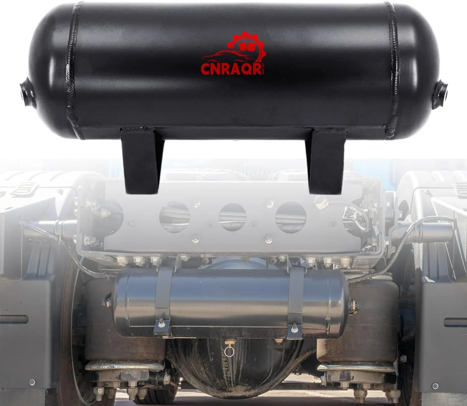 مخزن هوای 12 لیتری برای سیستم تعلیق، سیستم بادی، کیسه هوا، بوق خودرو، کامیون و قطار، 200 PSI