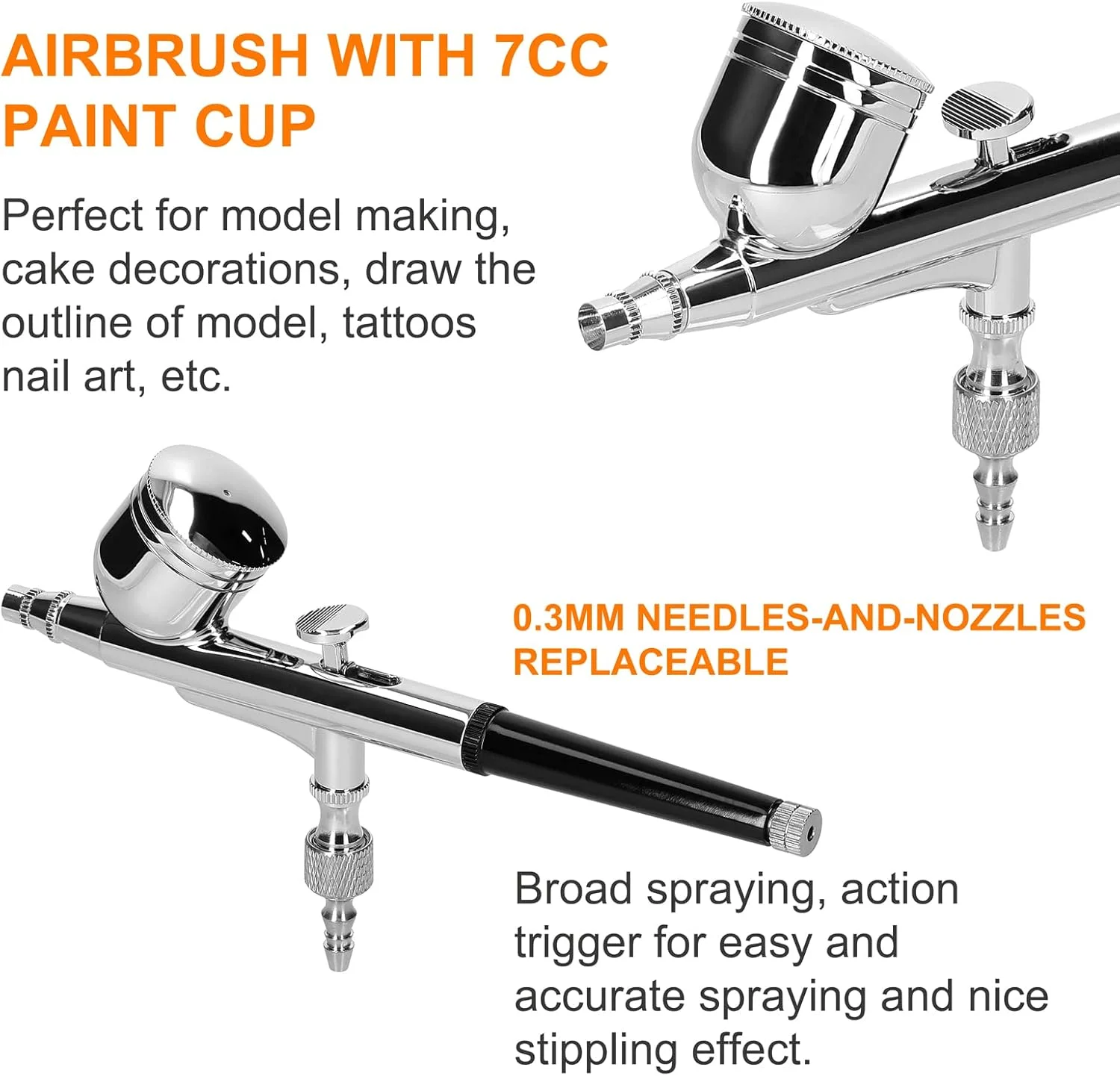 ست کمپرسور هوا چند منظوره حرفه ای Fawoonu 0.3 میلی متری حداکثر 30PSI برای مدل سازی، نقاشی هنری DIY ست کمپرسور هوا چند منظوره حرفه ای Fawoonu 0.3 میلی متری حداکثر 30PSI برای مدل سازی، نقاشی هنری DIY