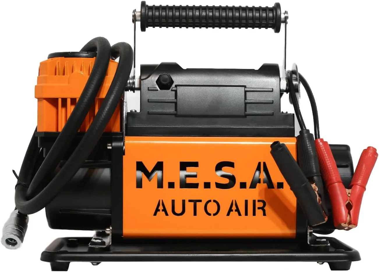 کمپرسور هوای تک سیلندر قابل حمل EZ FLATE M.E.S.A با حجم 5.65 CFM و ولتاژ 12 ولت | شلنگ هوا | مناسب آفرود | مقاوم (M.E.S.A. AUTO AIR)