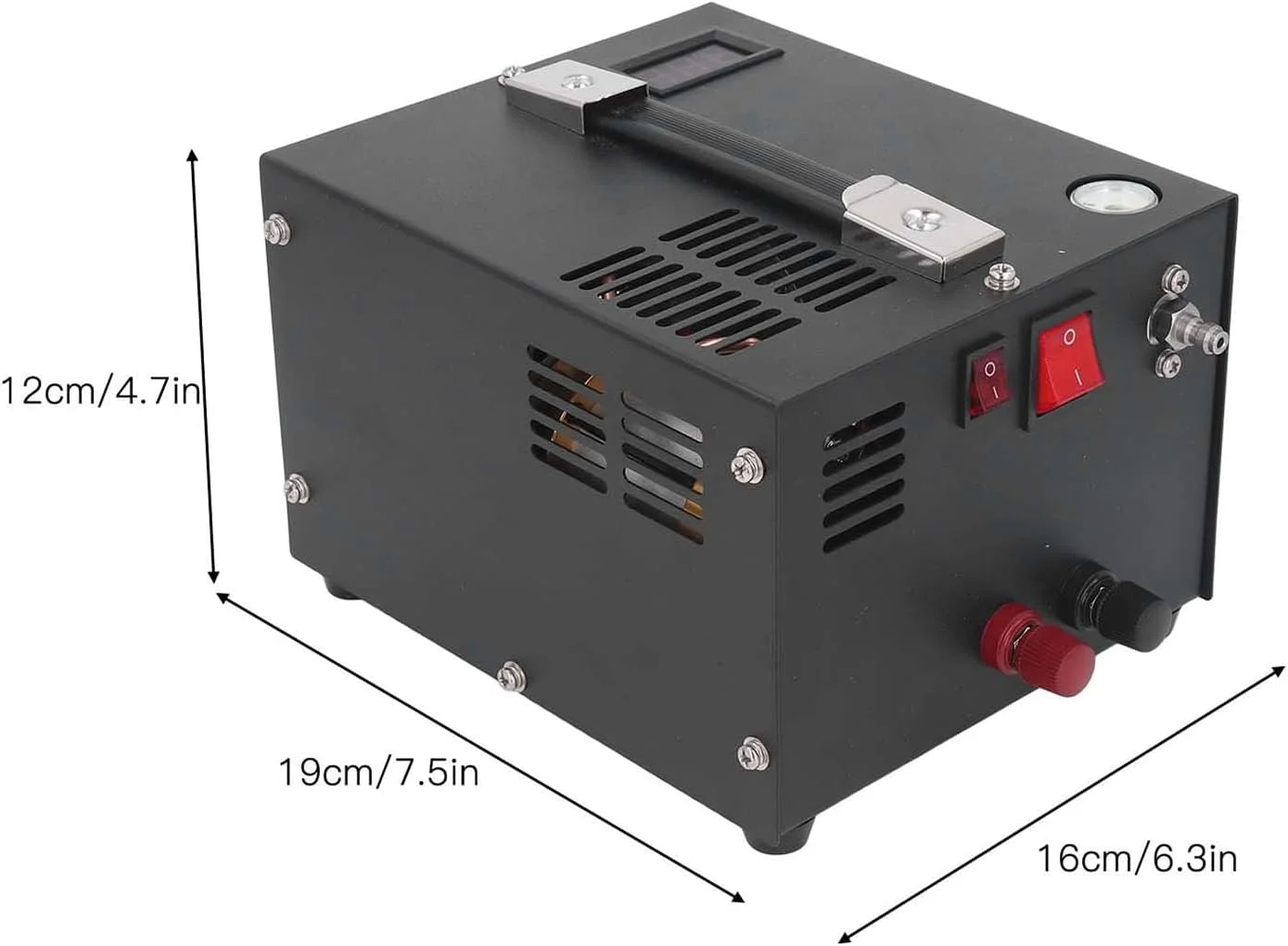 کمپرسور هوای PCP پارفو، 4500Psi 30Mpa پمپ تفنگ بادی فشار قوی بدون آب و روغن خاموش شدن خودکار با برق 12 ولت DC خودرو، پمپ هوای قابل حمل برای تفنگ های بادی PCP کمپرسور هوای PCP پارفو، 4500Psi 30Mpa پمپ تفنگ بادی فشار قوی بدون آب و روغن خاموش شدن خودکار با برق 12 ولت DC خودرو، پمپ هوای قابل حمل برای تفنگ های بادی PCP