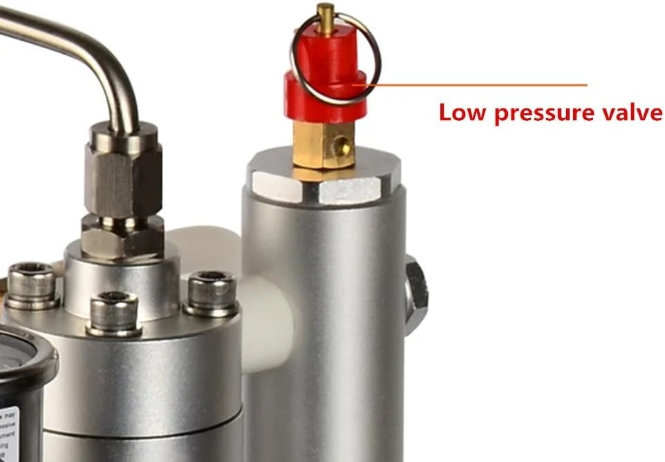 پمپ هوای فشار قوی WWART کمپرسور هوای مینی الکتریکی برای تفنگ بادی، تفنگ غواصی، PCP Inflator، 300BAR 30MPA 4500PSI 220V