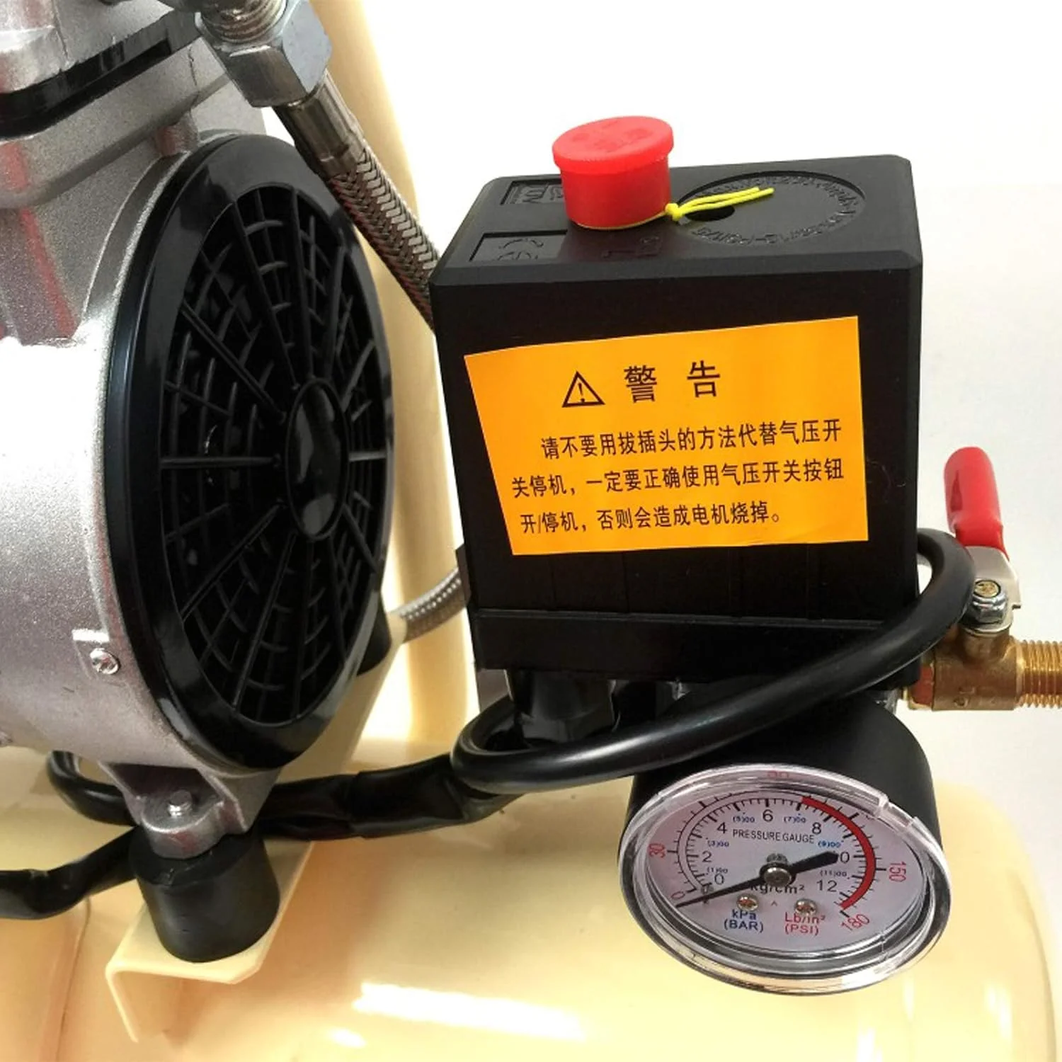 کمپرسور هوای مینی بی صدا و بدون روغن اسلوی، مناسب برای تعمیرات موبایل، حذف حباب، لمینت OCA و دستگاه جداکننده LCD، توان 550 وات، 8 لیتر کمپرسور هوای مینی بی صدا و بدون روغن اسلوی، مناسب برای تعمیرات موبایل، حذف حباب، لمینت OCA و دستگاه جداکننده LCD، توان 550 وات، 8 لیتر