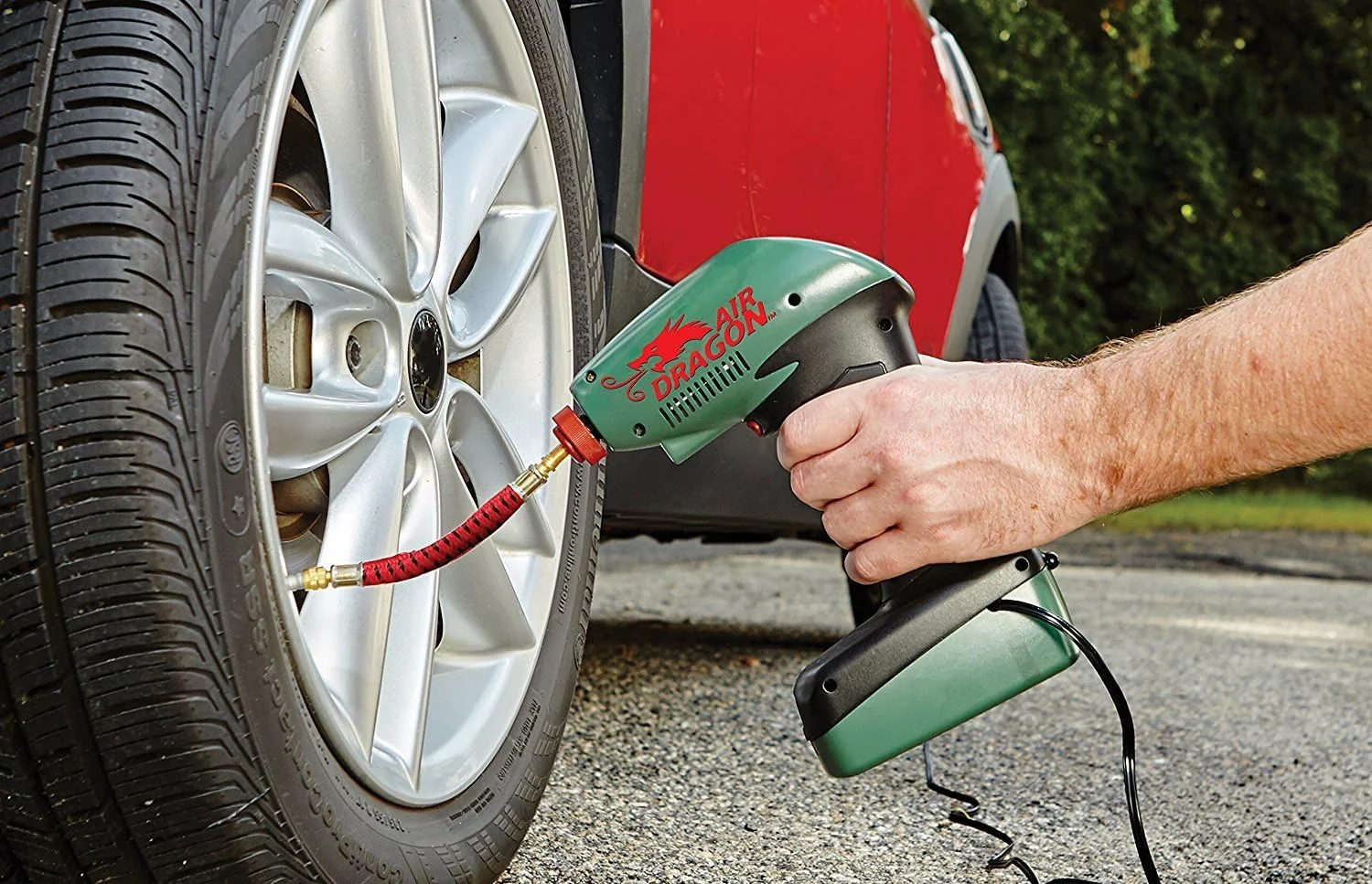 کمپرسور هوای قابل حمل ایر دراگون مدل T-11399 - سبز کمپرسور هوای قابل حمل ایر دراگون مدل T-11399 - سبز