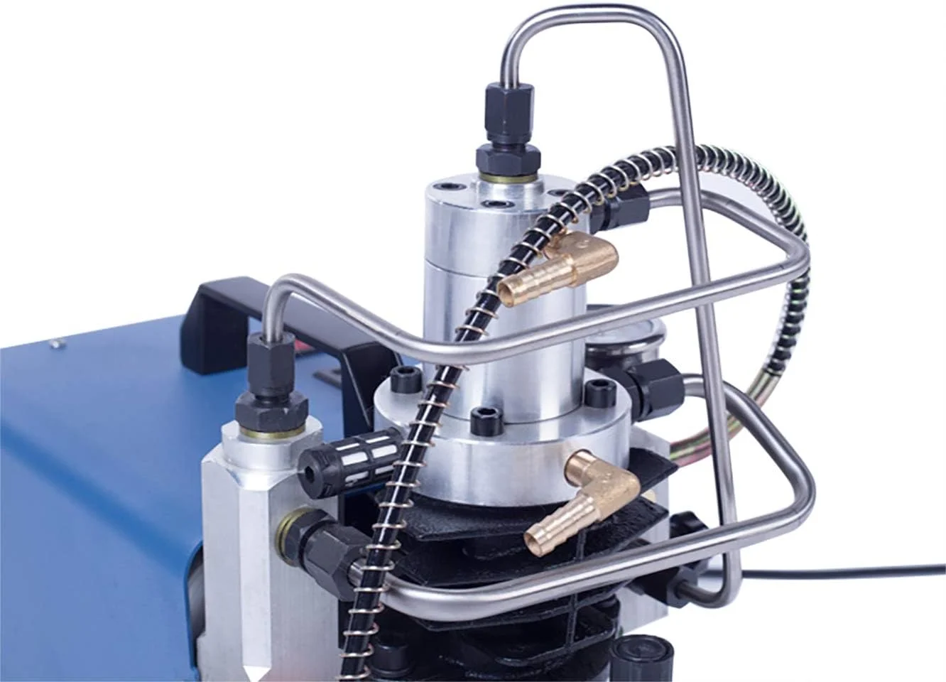 پمپ هوای برقی فشار قوی WWART کمپرسور PCP 300BAR 30MPA 4500PSI برای غواصی، آتش نشانی، پینت بال و تیراندازی PCP پمپ هوای برقی فشار قوی WWART کمپرسور PCP 300BAR 30MPA 4500PSI برای غواصی، آتش نشانی، پینت بال و تیراندازی PCP